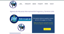 Desktop Screenshot of aduanasins.com